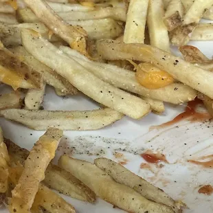 Bland stale fries