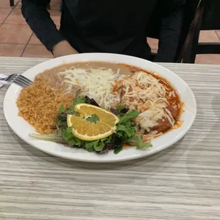Chille relleno combo