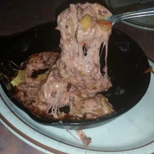 Chorizo con queso....or silly putty?