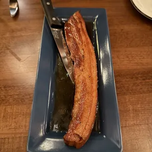 Candied pepper bacon