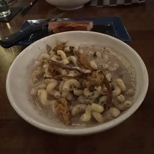 Pot roast Mac and "cheese"?