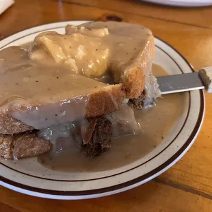 Tuesday Lunch Special-Hot Beef Sandwich w/mashed potatoes &amp; gravy ($12.99)