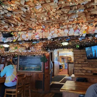 people sitting at the bar