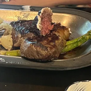 Raw Steak Ordered Medium
