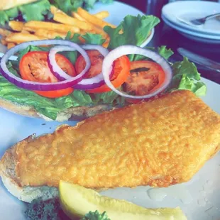 Fish sandwich
