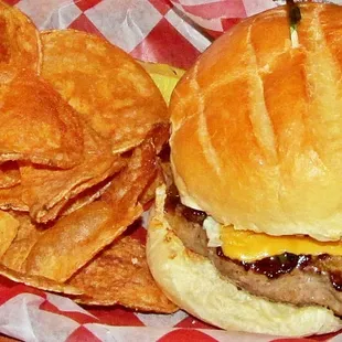 The cheeseburger is fabulous!