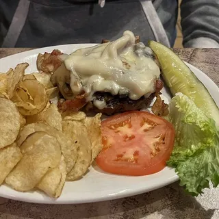 Mushroom Bacon Swiss