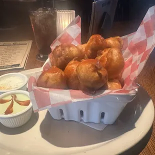 Fried mushroom! It's a huge portion!