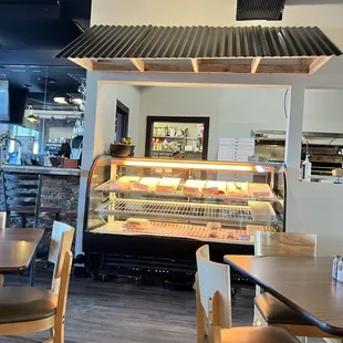 Desserts case