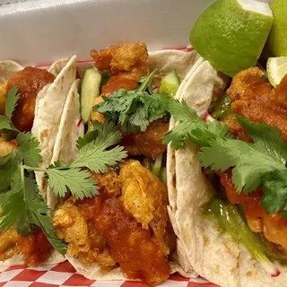 Tempura Baja Shrimp Tacos