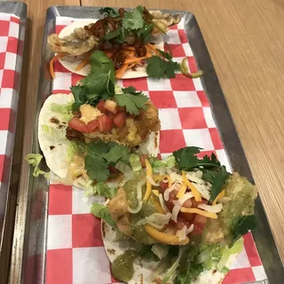 Fried Avocado Taco