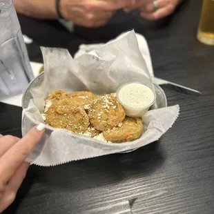 Fried green tomatoes