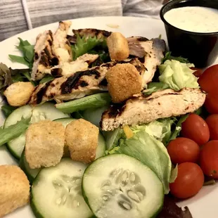 Crispy Chicken Salad