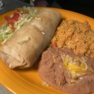 Ground Beef Burrito