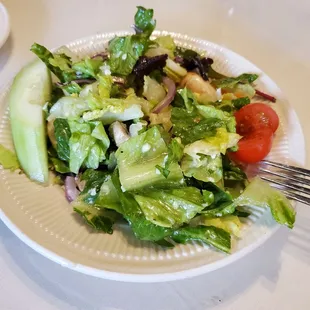 Always a wonderful fresh salad