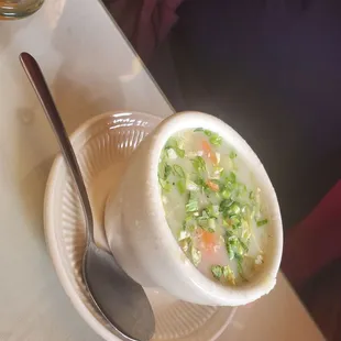 Chicken rice soup
