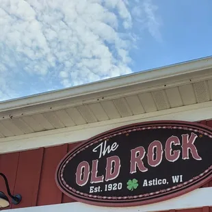 Outside sign