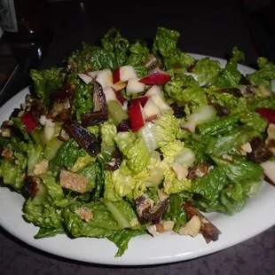 Apple Cranberry Walnut Salad.