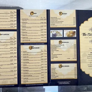 2022 menu