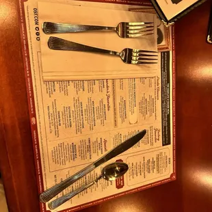 sushi and sashimi, menu