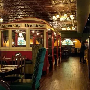 Main dining room... surprisingly  quaint!