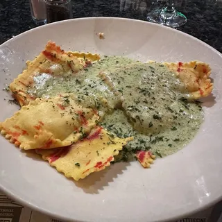 Lobster and Crab Ravioli