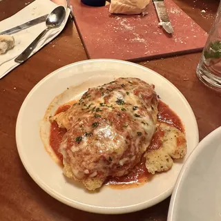 Breast of Chicken Parmigiana