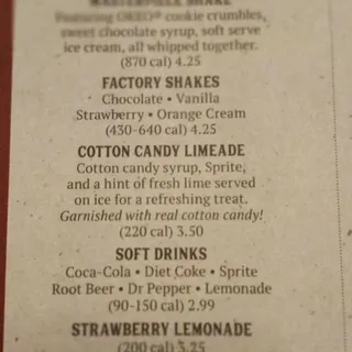 Cotton Candy Limeade