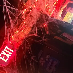 Spooky dive bar for Halloween!  I'm feeling these vibes!