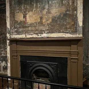 Not much of the mural after 300 years