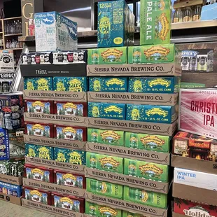 A wide selection of beer, liquor, wines, spirits, and more at The Old Vine!