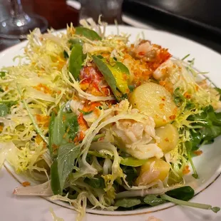 Warm Lobster Salad