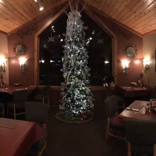 Our dining room is all decorated for Christmas!