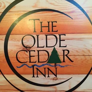 the olde cedar inn logo