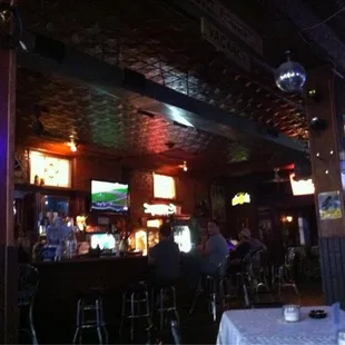 people sitting at the bar