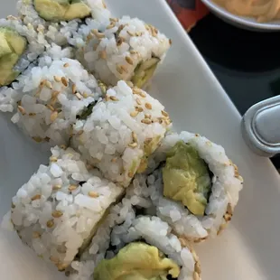 Vegetable sushi