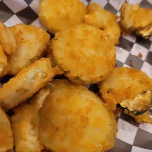 Fried pickles!
