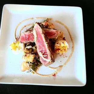a plate of food