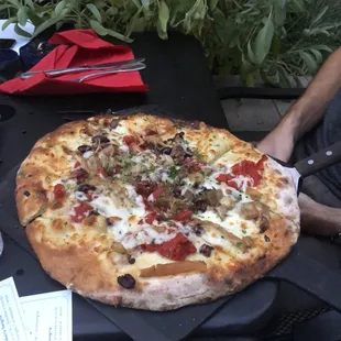 Flatbread pizza