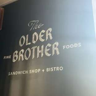 Inside restaurant