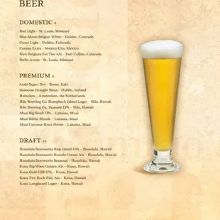 Menu (9 of 13) as of 11/25/2023