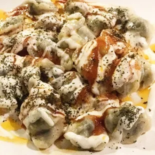 Vegetarian Manti