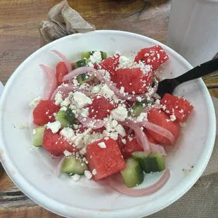 salads, food