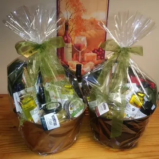 Gift baskets for all occasions available to custom create.