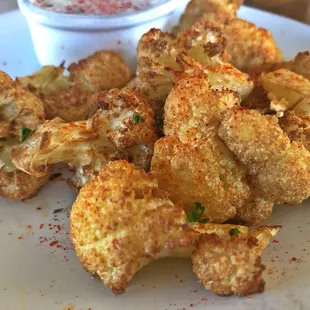 Crispy Cauliflower you make me happy