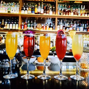 Bottomless mimosas, every Saturday and Sunday from 10 am to 2pm. Come on and get your brunch on!