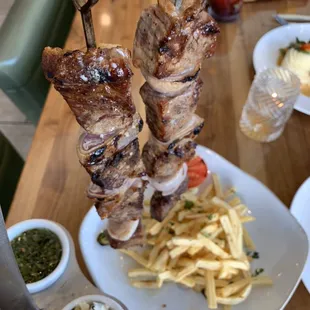 The king's Kabob. Juicy tender Ribeye