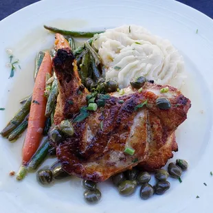 Airline Chicken Piccata