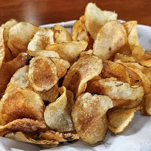 Hot chips appetizer