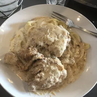 Blackened Chicken Alfredo